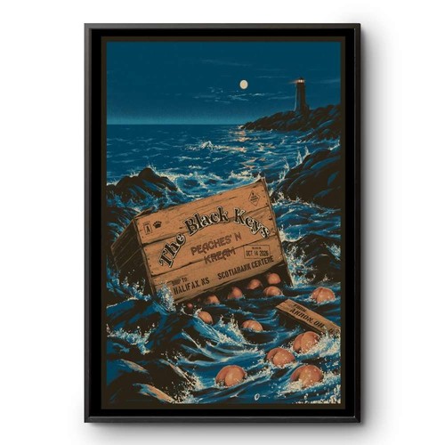 Poster the black - the, peaches