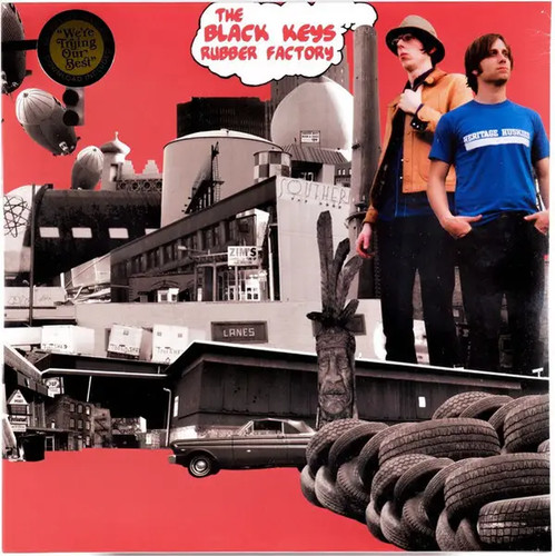 The black keys rubber factory - black,
